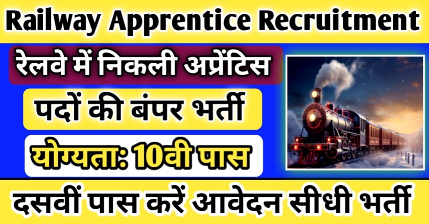 SECR Railway Apprentice Recruitment 2024