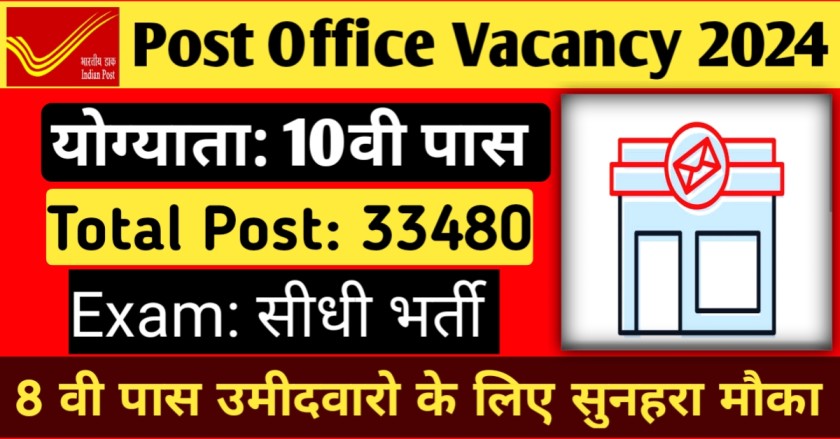 Post Office Vacancy 2024 Apply Online