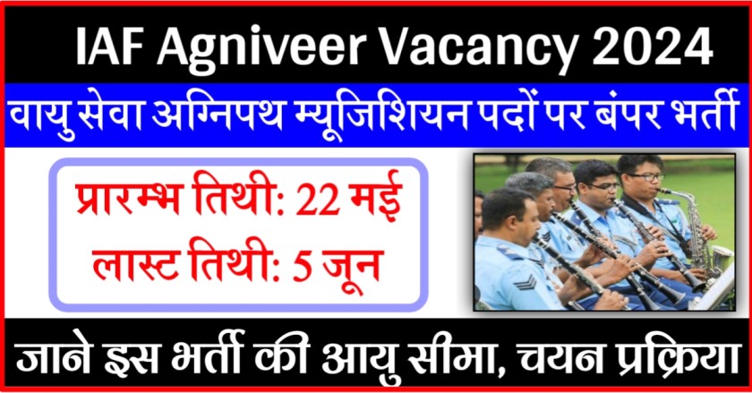 IAF Agniveer Vacancy 2024