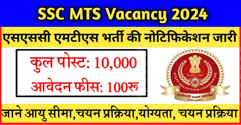 SSC MTS Vacancy 2024