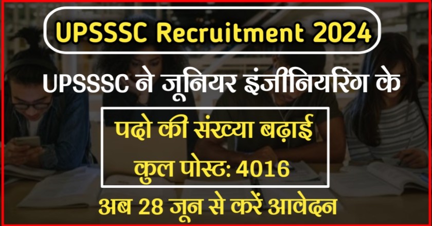 UPSSSC Recruitment 2024