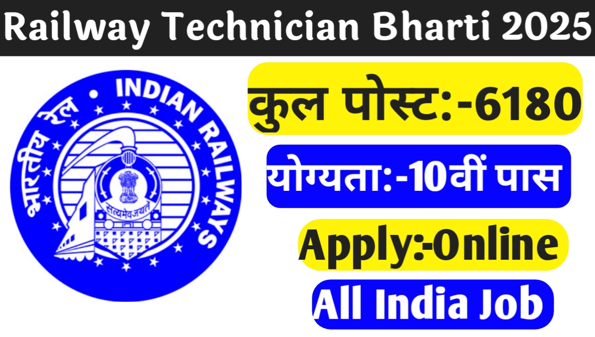 RRB Technician Recruitment 2025